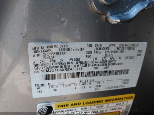 1FMJU1H8XREA33768 Ford Expedition Xlt