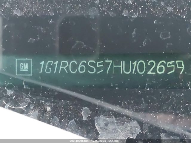 1G1RC6S57HU102659 Chevrolet VOLT LT