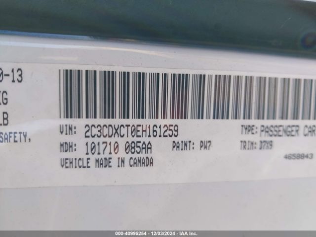 2C3CDXCT0EH161259 Dodge CHARGER R/T