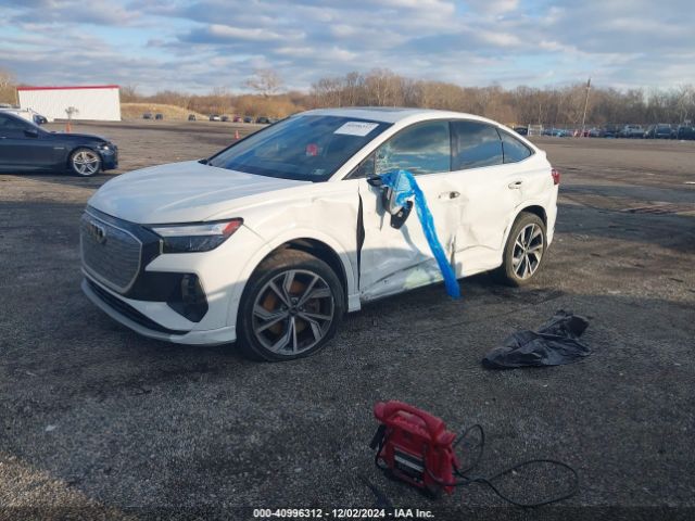 2022 AUDI Q4 SPORTBACK E-TRON WA1W2BFZ0NP053800 Photo 1