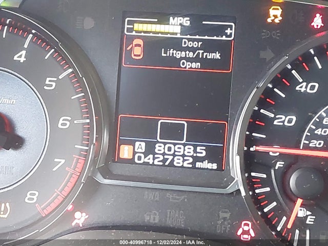 Продажа на аукционе авто 2019 Subaru Wrx, vin: JF1VA1A67K9822536, номер лота: 40996718