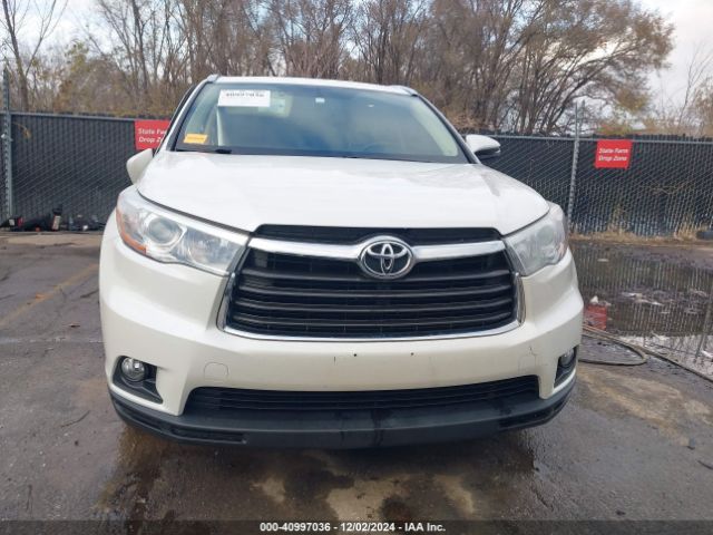 5TDKKRFH3FS109773 Toyota Highlander Xle V6