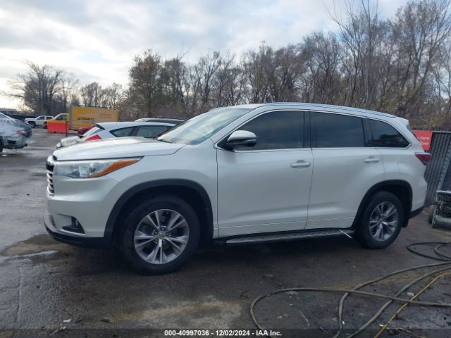5TDKKRFH3FS109773 Toyota Highlander Xle V6