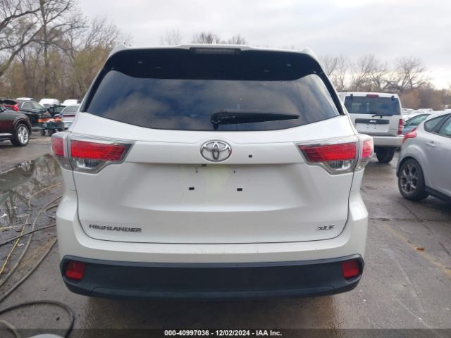 5TDKKRFH3FS109773 Toyota Highlander Xle V6