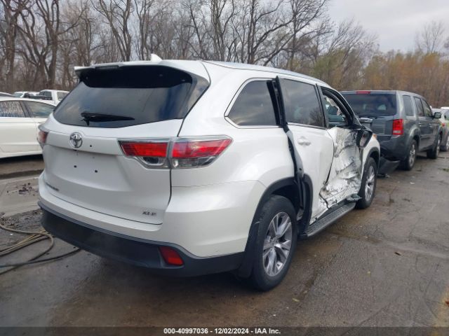 5TDKKRFH3FS109773 Toyota Highlander Xle V6