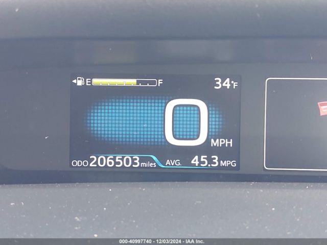 JTDKARFU3G3512591 Toyota Prius Three Touring
