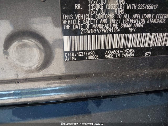Toyota Rav4 Xle 2023 2T3W1RFV7PW291164 Image 9