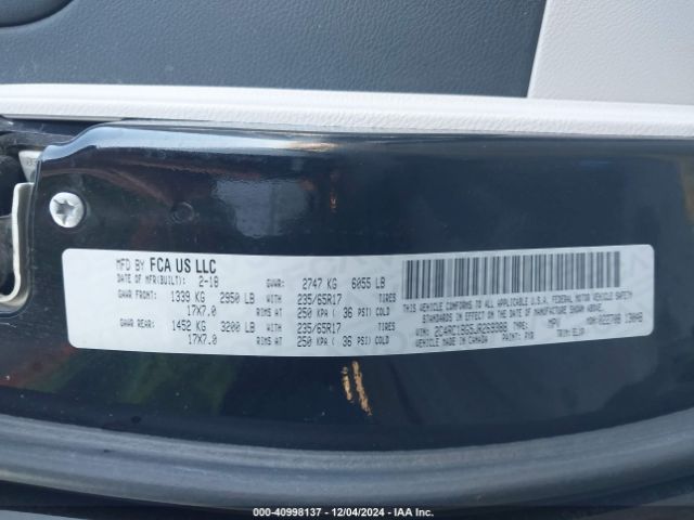 2C4RC1BG5JR269388 Chrysler Pacifica Touring L