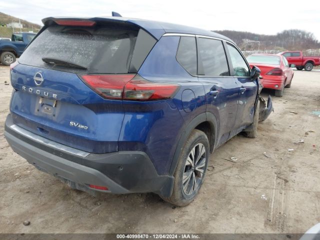 5N1BT3BB3NC703769 Nissan Rogue Sv Intelligent Awd