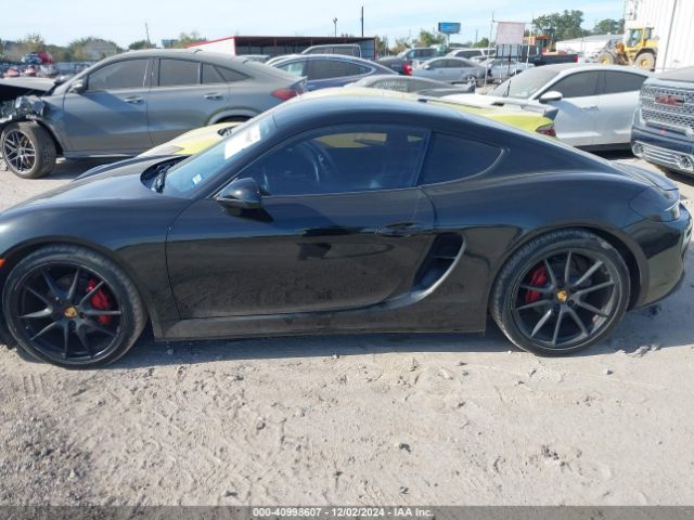 WP0AA2A86GK170637 Porsche Cayman Black Edition