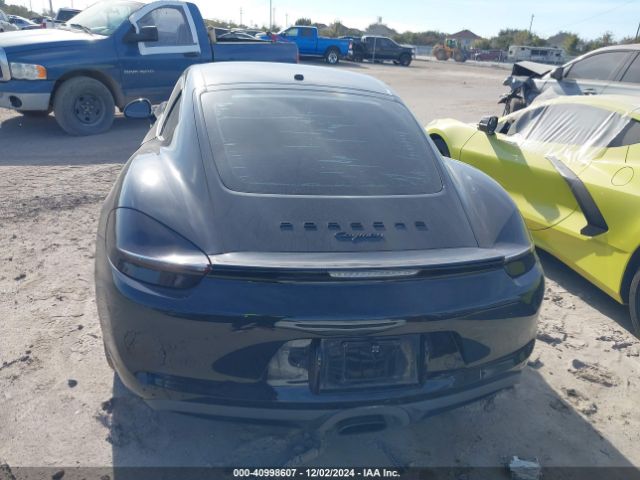 WP0AA2A86GK170637 Porsche Cayman Black Edition