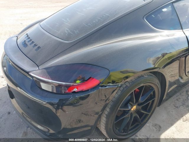 WP0AA2A86GK170637 Porsche Cayman Black Edition