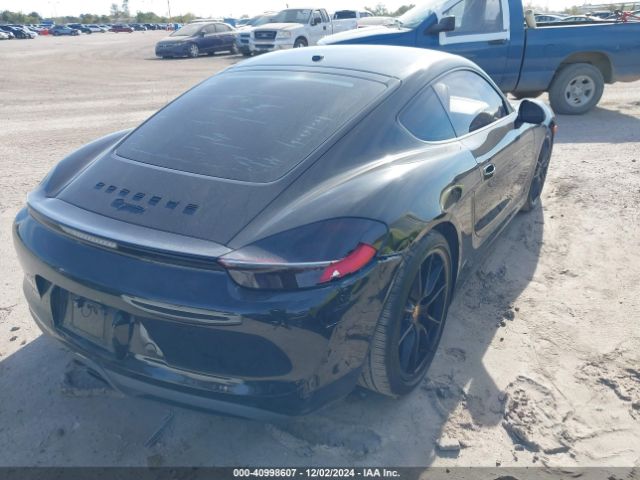 WP0AA2A86GK170637 Porsche Cayman Black Edition