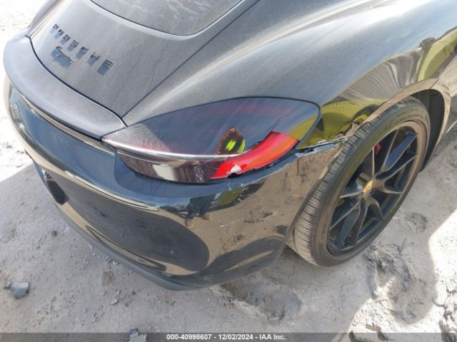WP0AA2A86GK170637 Porsche Cayman Black Edition