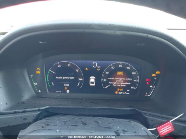 1HGCY2F68PA011833 Honda Accord Hybrid Ex-l