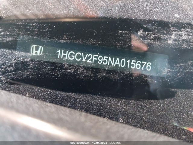 1HGCV2F95NA015676 Honda Accord Touring