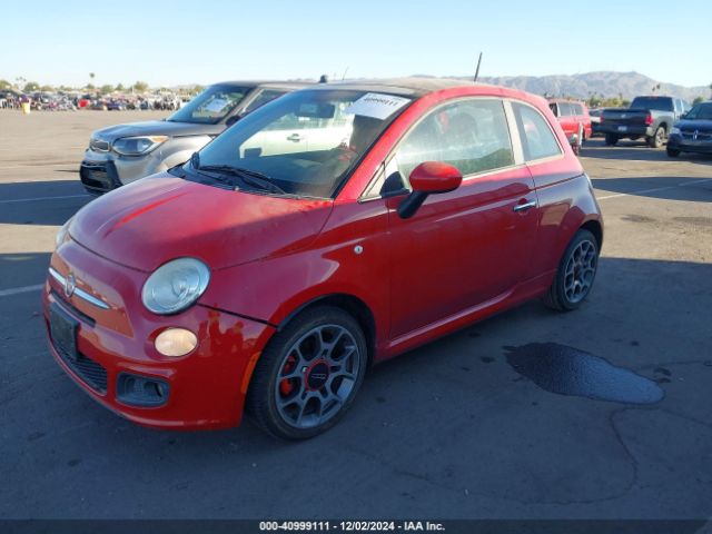 2012 FIAT 500 3C3CFFBR1CT125871 Photo 1