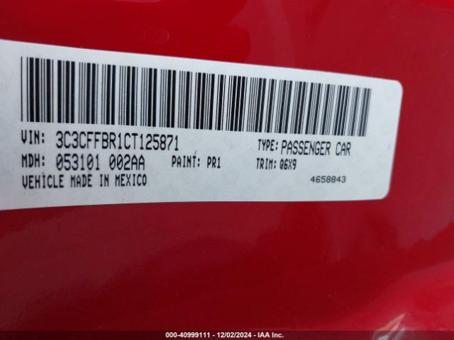 2012 FIAT 500 3C3CFFBR1CT125871 Photo 8