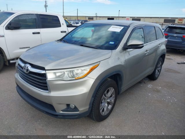 5TDZKRFH4ES021344 Toyota Highlander Le Plus V6