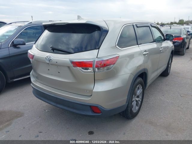 5TDZKRFH4ES021344 Toyota Highlander Le Plus V6