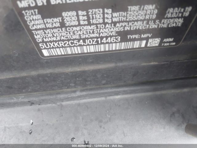 5UXKR2C54J0Z14463 BMW X5 Sdrive35i