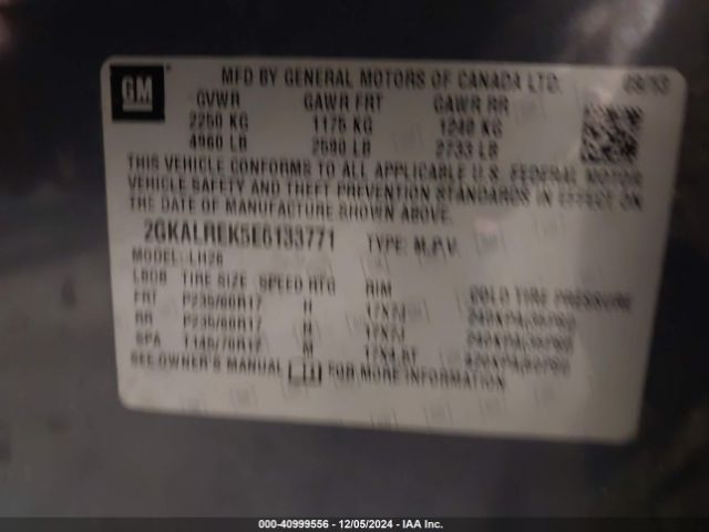 2GKALREK5E6133771 GMC Terrain Sle-2