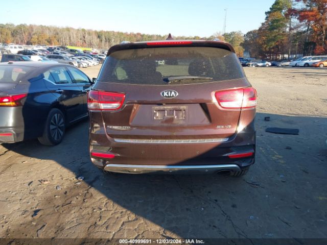 5XYPKDA59GG008113 KIA Sorento 3.3l Sx
