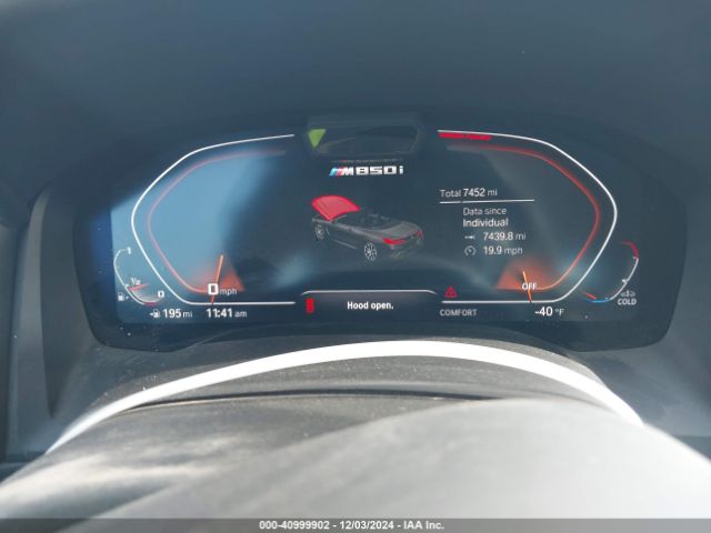 WBAFY4C09PCM62312 BMW M850i Xdrive