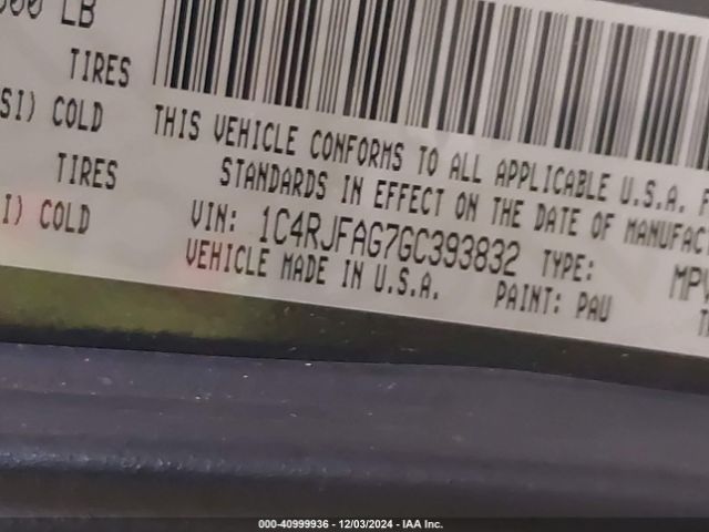 2016 JEEP GRAND CHEROKEE 1C4RJFAG7GC393832 Photo 8