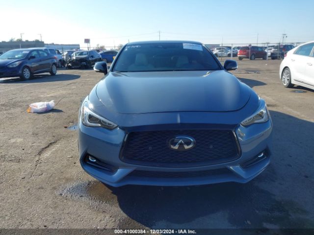 JN1FV7LK2NM660495 Infiniti Q60 Red Sport 400