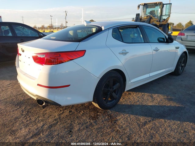 KIA Optima Lx 2015 KNAGM4A70F5642426 Image 4