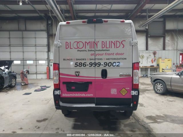 3C6TRVDG1KE563342 RAM Promaster 2500 High Roof 159 Wb