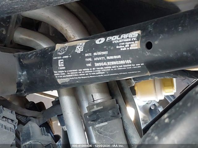 2022 POLARIS RZR 3NSG4L928NG380165 Photo 9