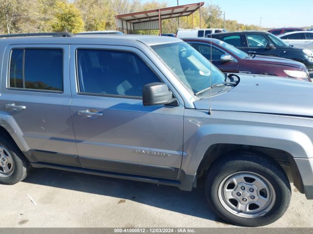 1C4NJPBB9HD120975 Jeep Patriot Sport Fwd