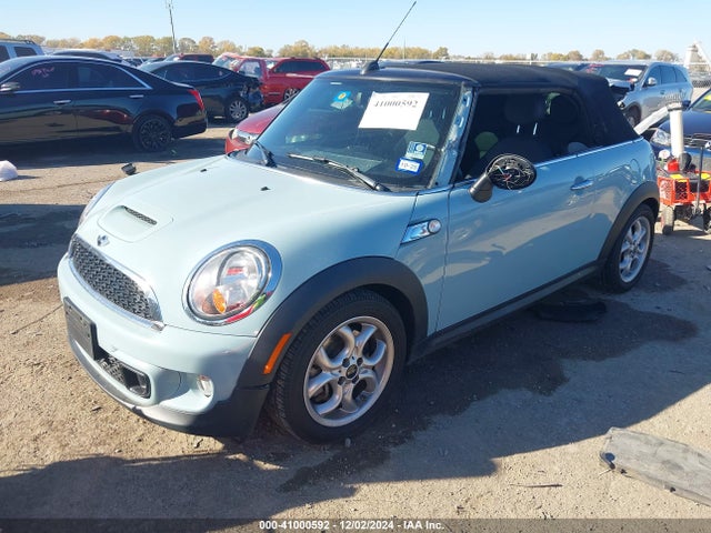 2013 MINI COOPER CONVERTIBLE WMWZP3C56DT705883 Photo 1