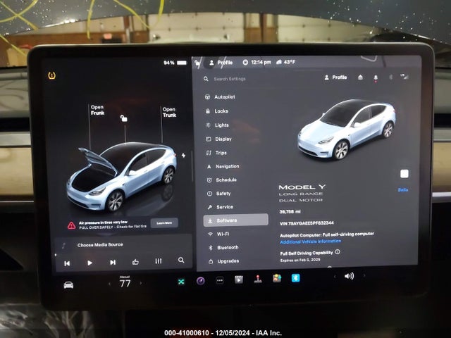 2023 TESLA MODEL Y 7SAYGAEE5PF832344 Photo 6