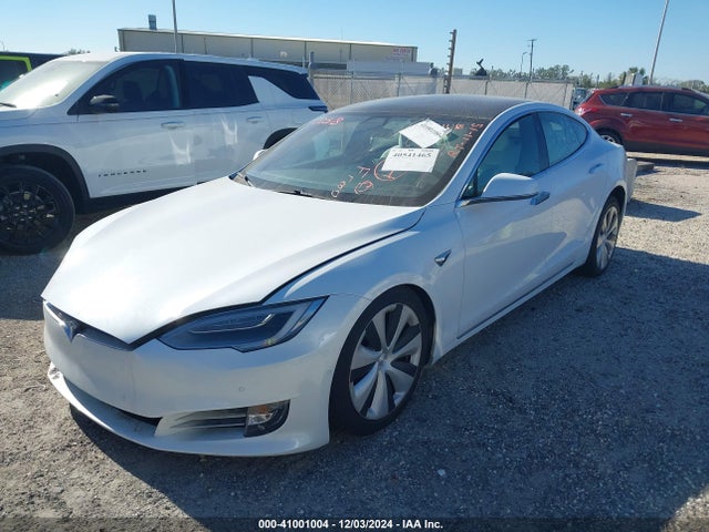 2021 TESLA MODEL S 5YJSA1E21MF424039 Photo 1