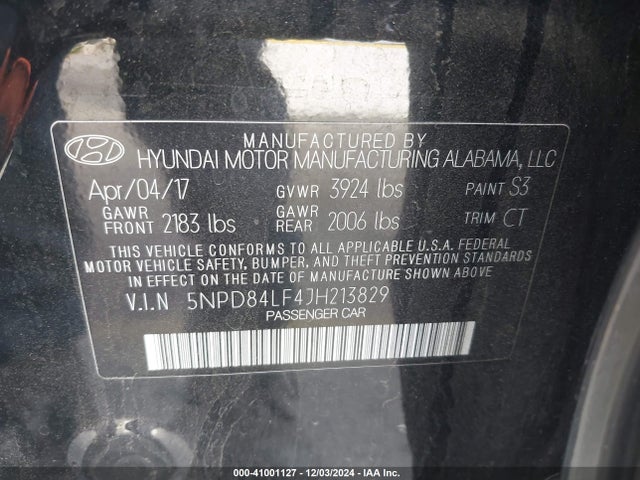 Hyundai ELANTRA SEL 2018 5NPD84LF4JH213829 Image 9