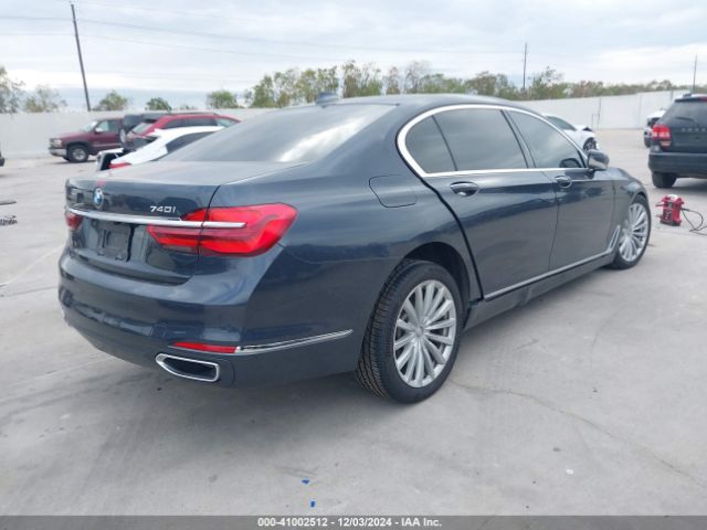 WBA7E2C55KB217051 BMW 740I