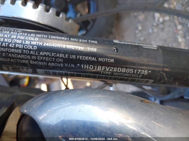 2013 HARLEY-DAVIDSON FXSB 1HD1BFV28DB051735 Photo 9