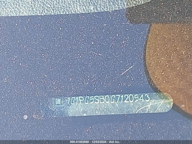 1G1PG5SB0G7120543 Chevrolet Cruze Limited Ltz Auto