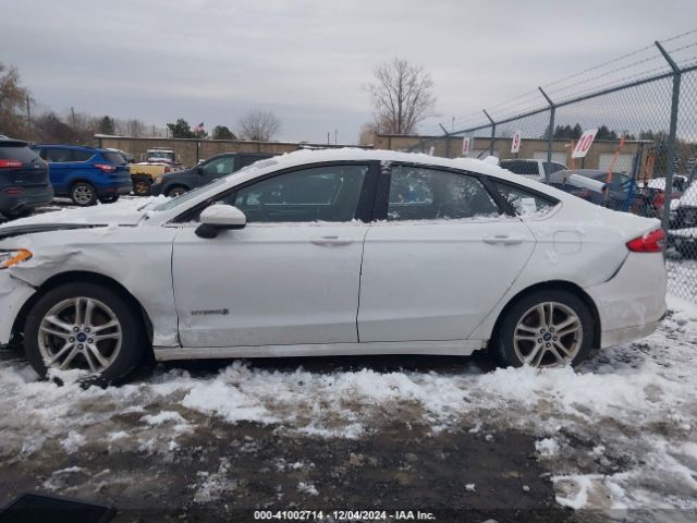 3FA6P0LU8JR206548 Ford Fusion Hybrid Se