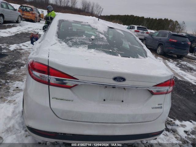 3FA6P0LU8JR206548 Ford Fusion Hybrid Se
