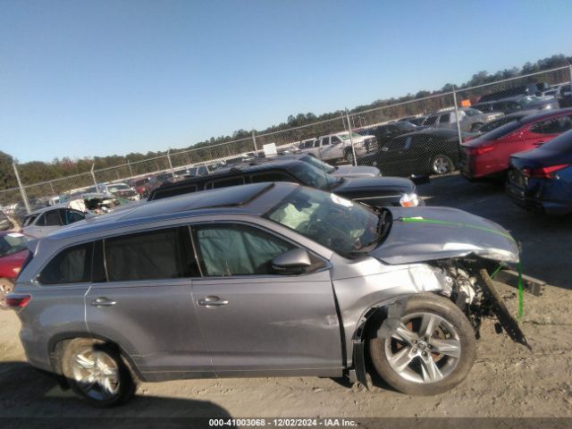 5TDDKRFH2GS317119 Toyota Highlander Limited Platinum V6