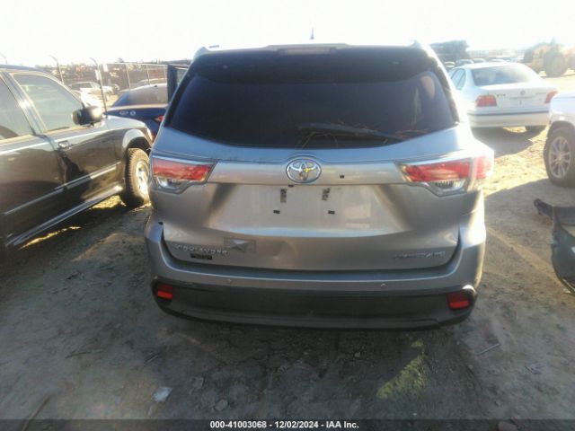 5TDDKRFH2GS317119 Toyota Highlander Limited Platinum V6