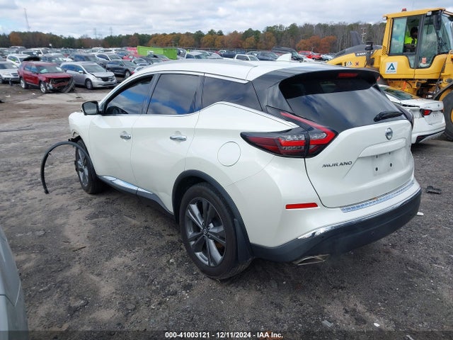5N1AZ2DJXNC119829 Nissan Murano Platinum Fwd