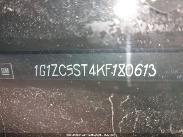 1G1ZC5ST4KF180613 Chevrolet Malibu 1fl
