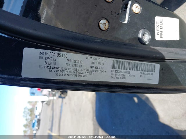 Dodge Challenger Sxt 2017 2C3CDZAG7HH568596 Image 9
