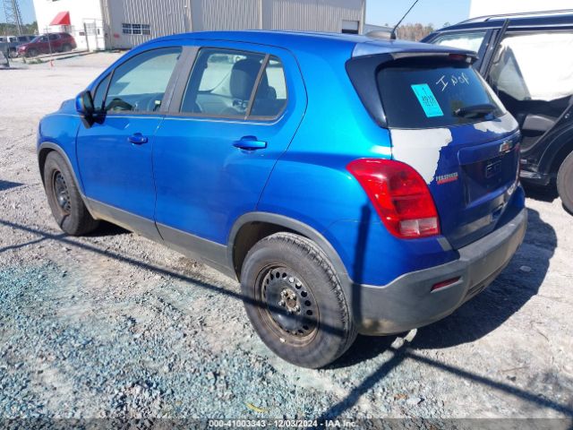 KL7CJKSB5FB195883 Chevrolet Trax 1ls