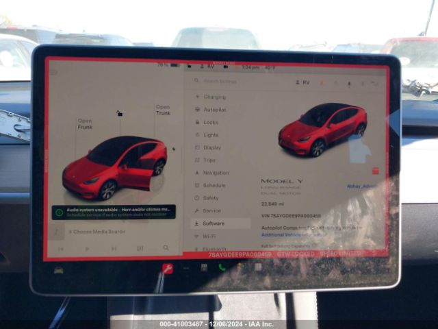7SAYGDEE9PA060459 Tesla Model Y Awd/long Range Dual Motor All-wheel Drive